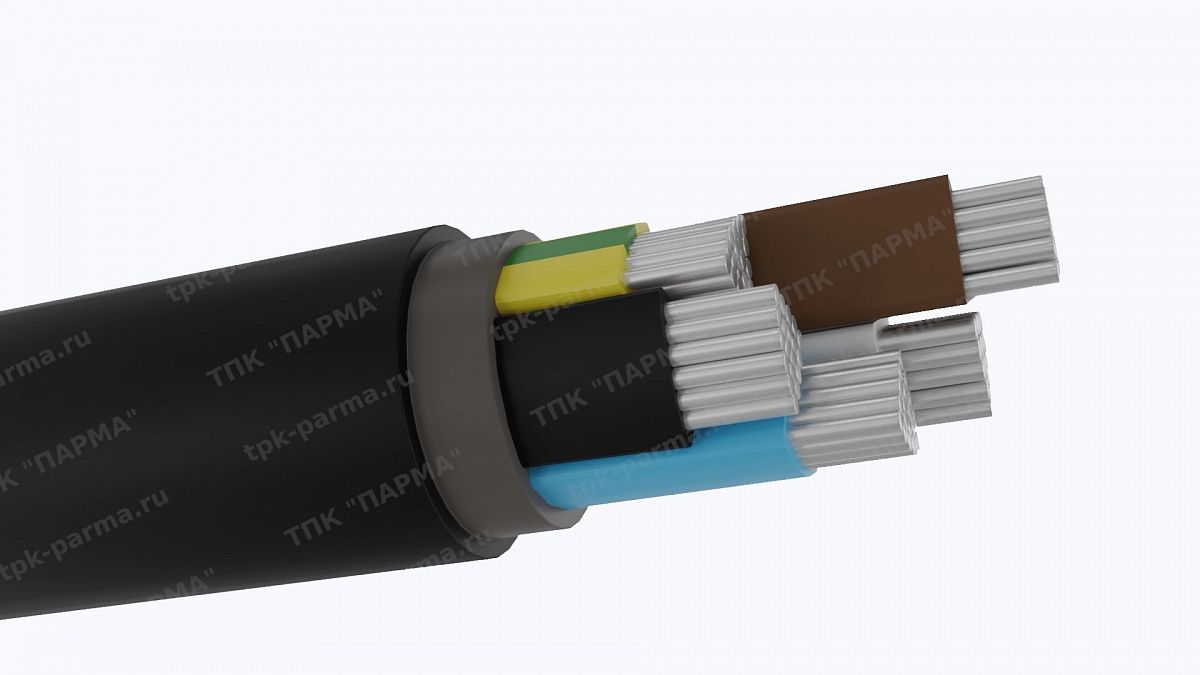Фотография провода Кабель АВВГнг-LS 5х70 - 1кВ