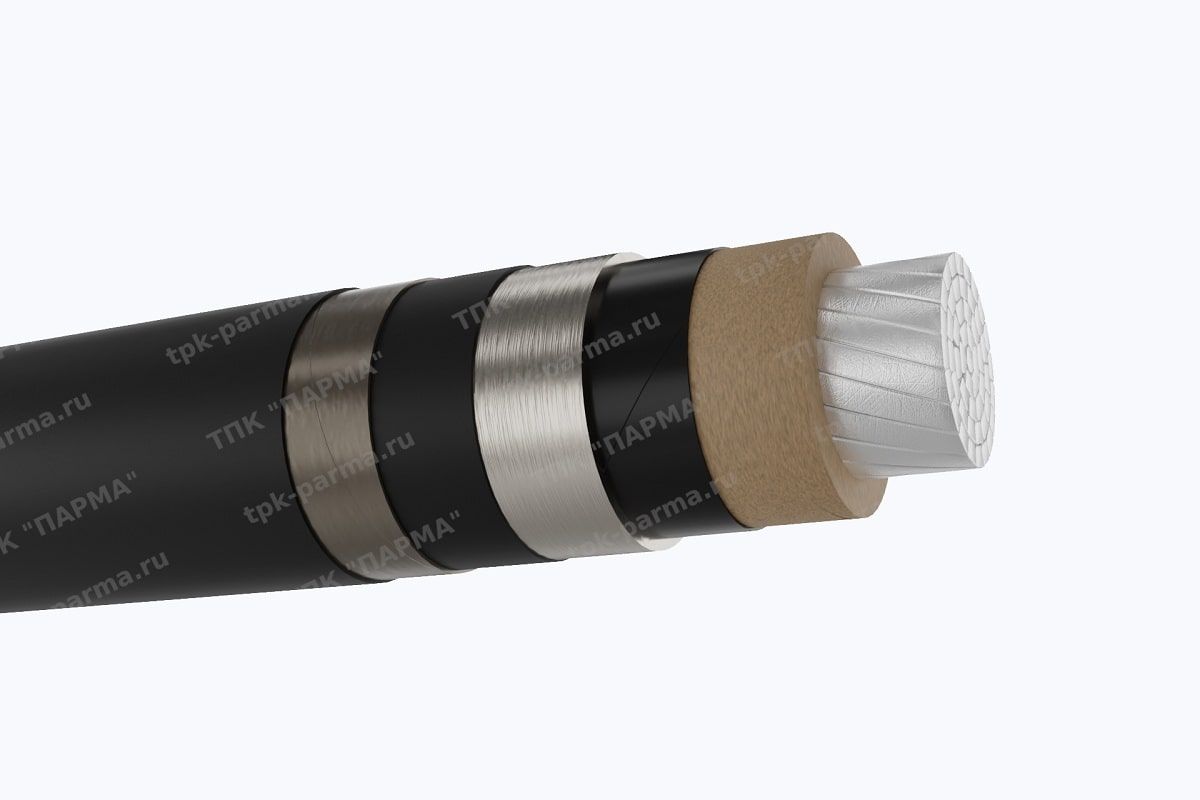 Фотография провода Кабель ААШв 1х500+2х1,5 - 1кВ