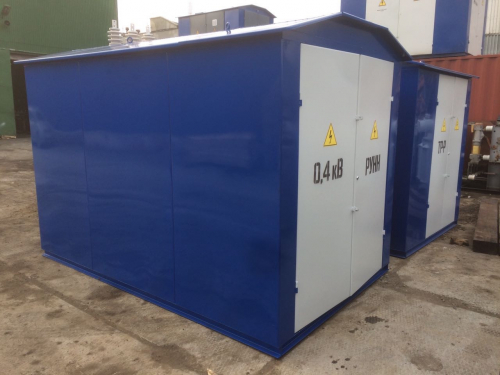 Подстанция КТПН-Т-В/К 40/6/0,4 без ВН передвижная тупиковая