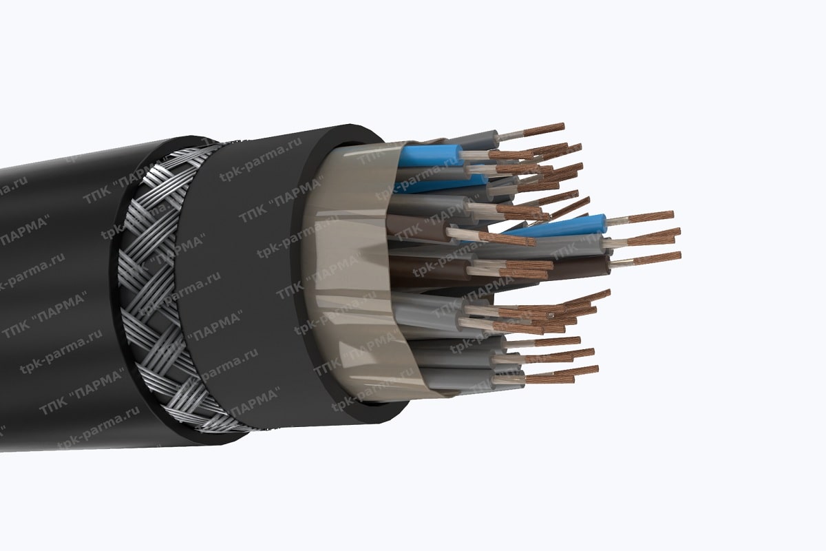 Фотография провода Кабель КНРпТЭк 14(7х2)х1