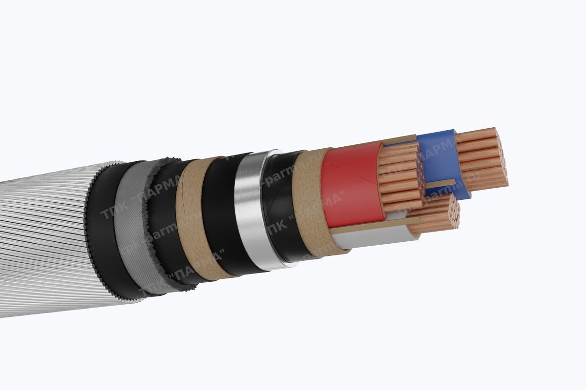 Фотография провода Кабель СПГ 3х95 - 1кВ
