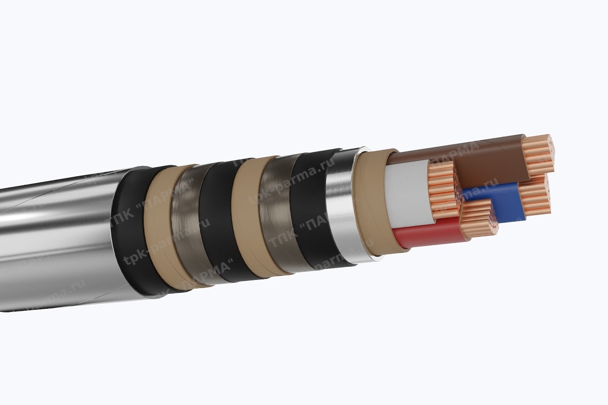 Кабель СБ2лГ 3х150+1х70 - 1кВ