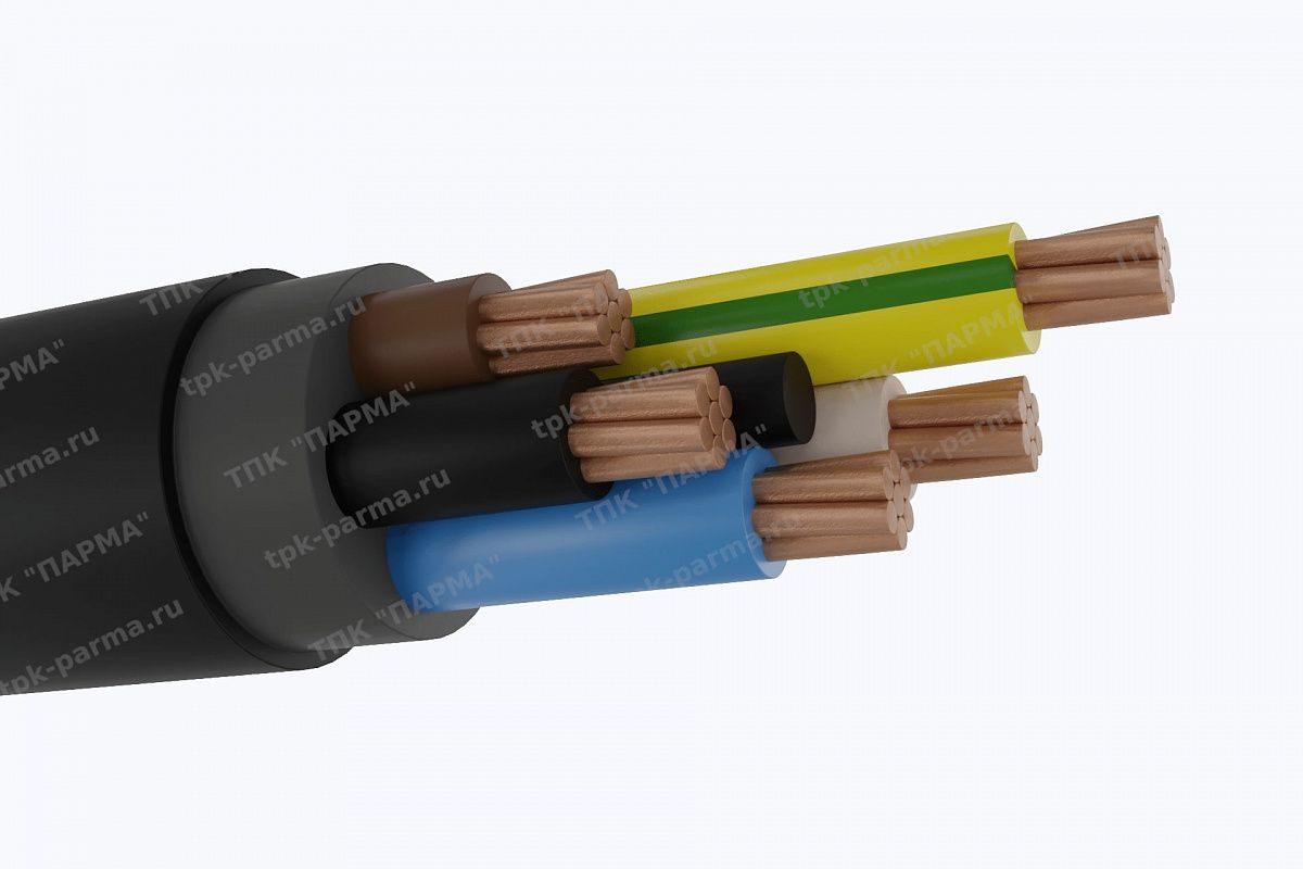 Фотография провода Кабель ВВГ 5х70 - 1кВ