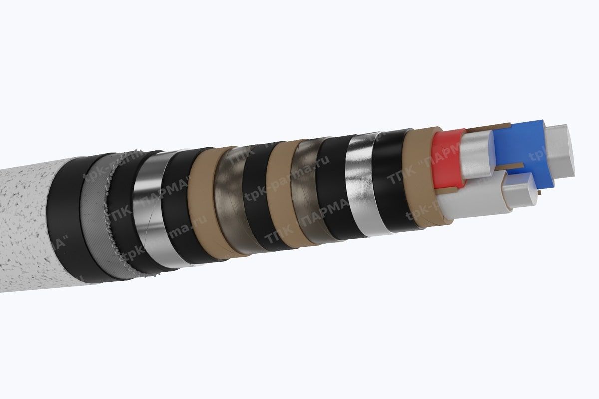 Фотография провода Кабель ЦАСБл 3х150 - 6кВ