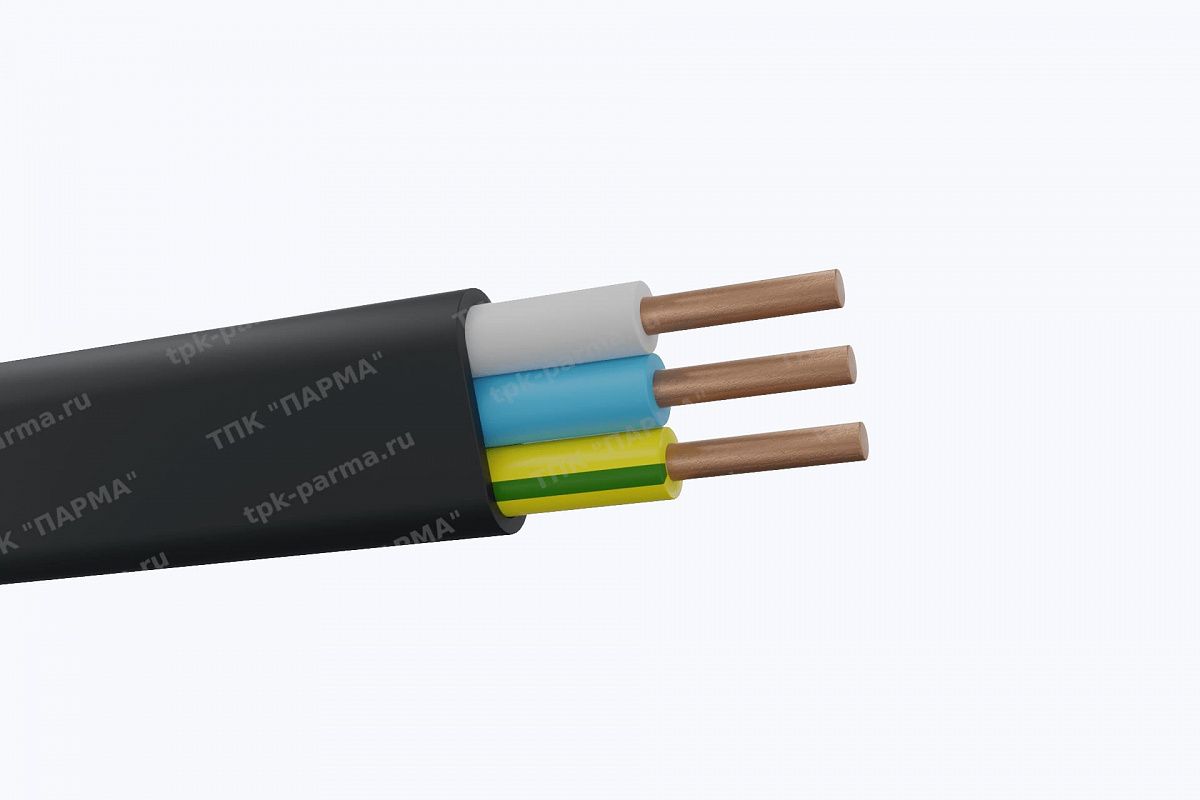 Фотография провода Кабель ВВГ-Пнг(A)-LS 2х4