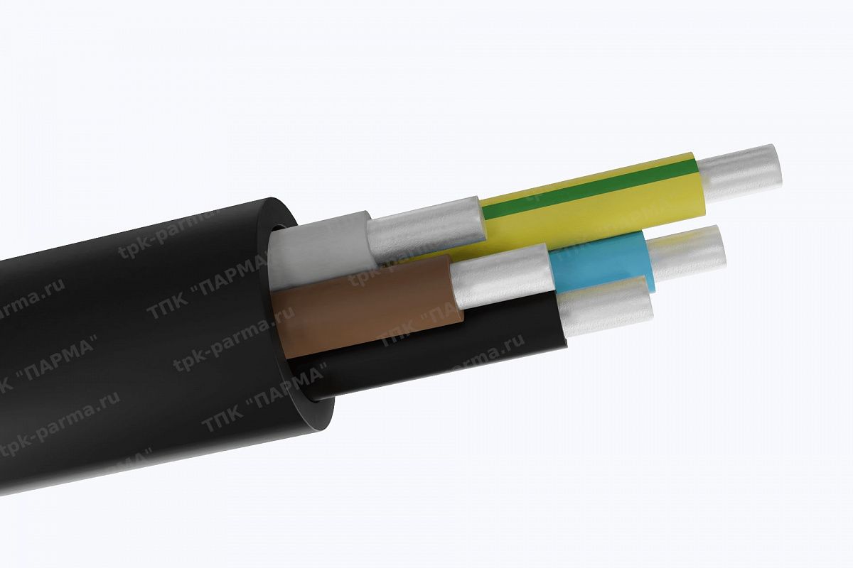 Фотография провода Кабель АВВГнг(A)-ХЛ 5х4