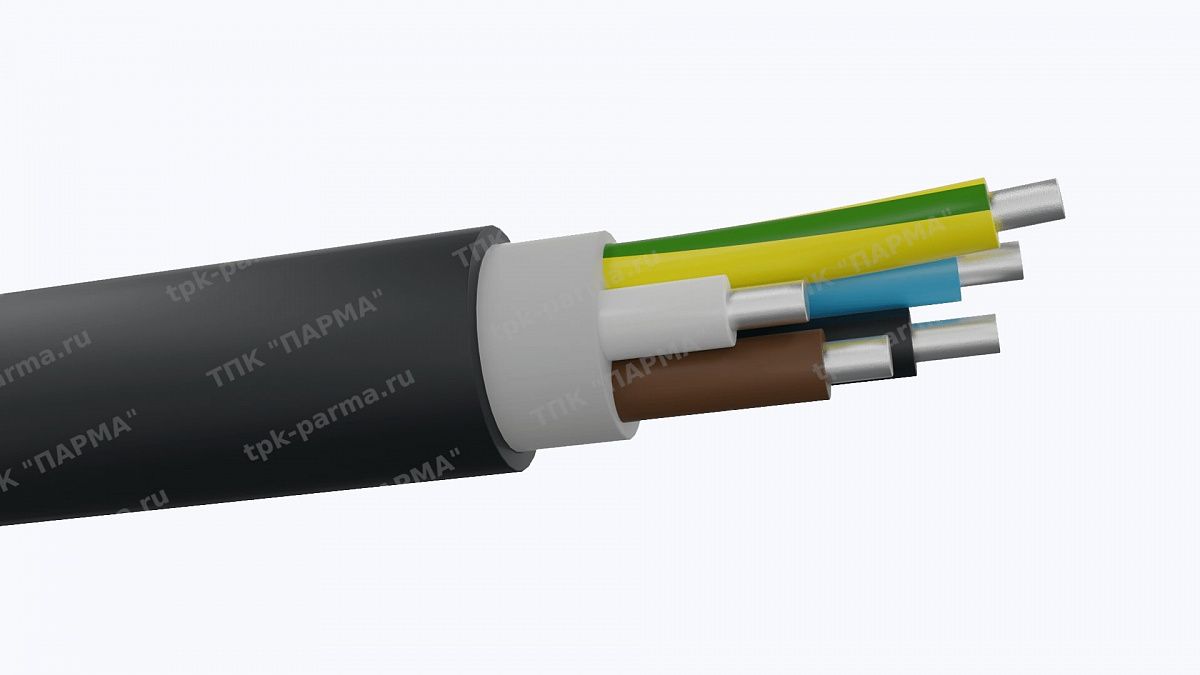 Фотография провода Кабель АВВГз 5х25