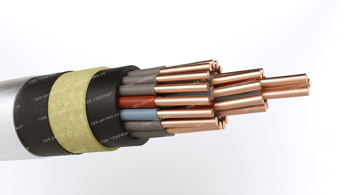 Фотография провода Кабель КВВБГ 27х4