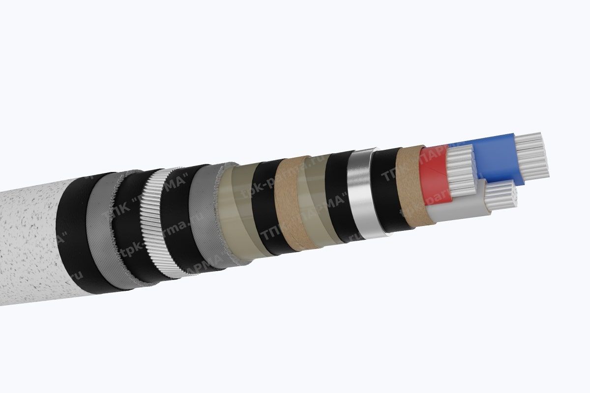 Фотография провода Кабель ЦАСПл 3х50 - 6кВ