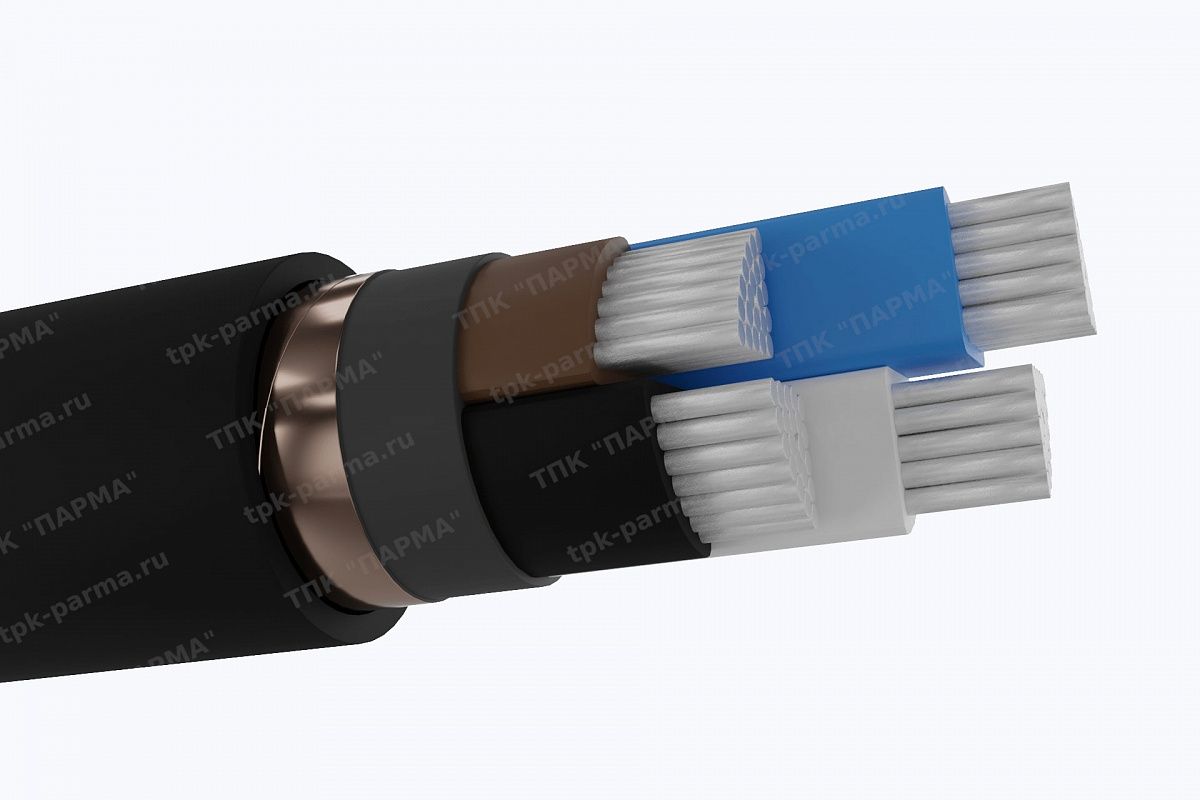 Фотография провода Кабель АВВГЭнг(A) 5х70 - 1кВ