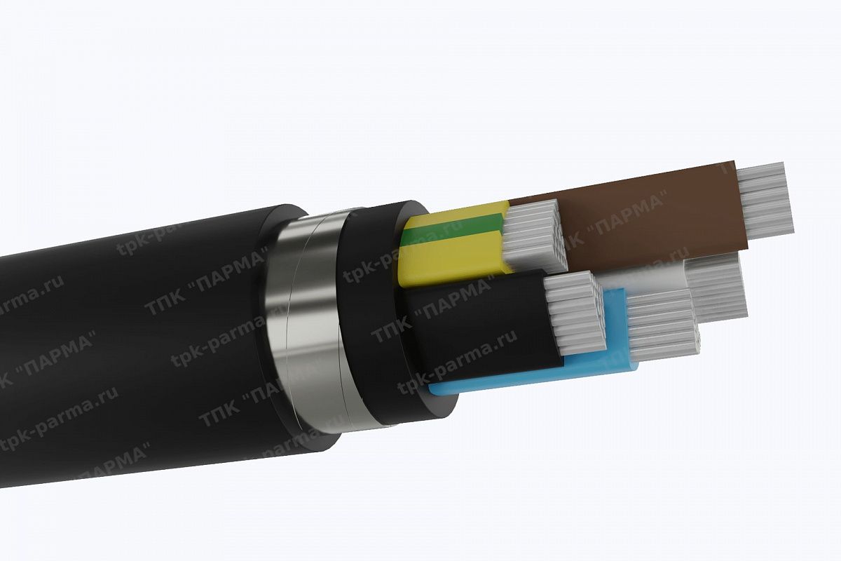 Фотография провода Кабель АВБШвнг(A)-ХЛ 5х95 - 1кВ