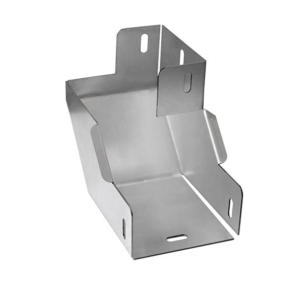 Угол вертикальный внутренний с разворотом 90' прав SYVVR500*100*1,0 R INOX