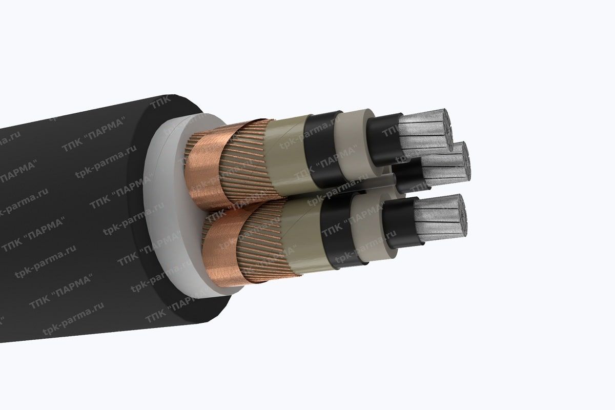 Фотография провода Кабель АПвВ 3х150/50 - 6кВ
