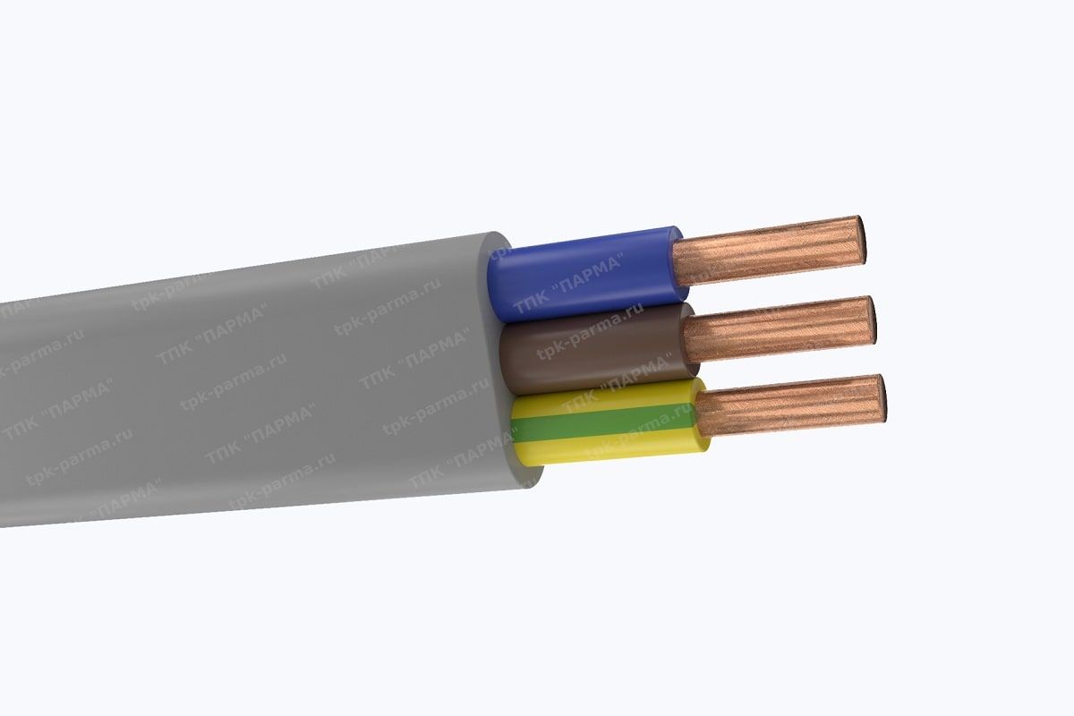 Фотография провода Кабель ПуВВнг(A)-LS 3х0,5